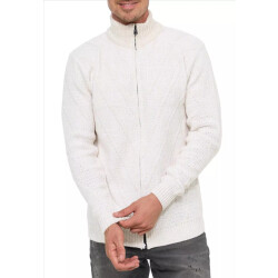 Rusty Neal heren vest kabel ivoor gebreid italianstyle