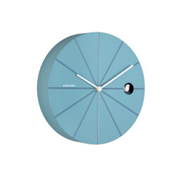 Karlsson wandklok destacado cuckoo air blue w. classic blue- Ø28cm