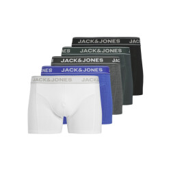 Jack & Jones Heren plus size boxershorts trunks jacblack friday 5-pack multicolor