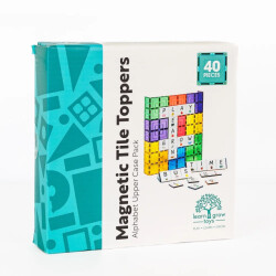 Learn and Grow Toys Learn and grow magnetische toppers hoofdletters 40 delig