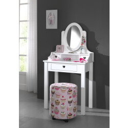 Lucevi amori kaptafel hout - 70x40x136cm