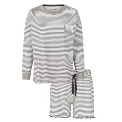 By Louise Dames pyjama lounge set gestreept