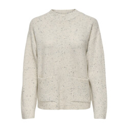 Jacqueline de Yong Jdyvirginia life ls hn pocket pull knt ecru dessin