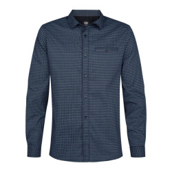 Petrol Industries Men shirt long sleeve aop licht