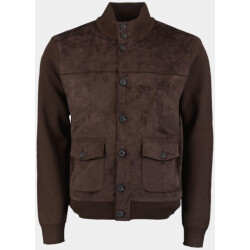 Bos Bright Blue Vest alcantara vest 4057225/623