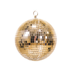 House Vitamin Christmas decoration christmas hanger discoball foam gold 25x25x25cm