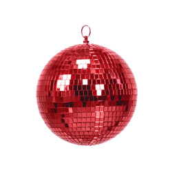 House Vitamin Christmas decoration christmas hanger discoball foam red 25x25x25cm