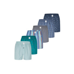 MG-1 Wijde boxershorts heren 6-pack pack d505