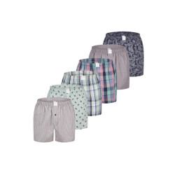 MG-1 Wijde boxershorts heren 6-pack pack d520