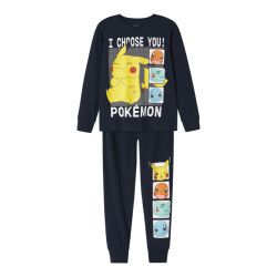 Name It Jongens pyjama set nkmabel pokemon donker