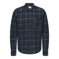 Only & Sons onswilliam cord ls shirt 22035776 flint