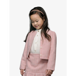 Le Chic Meisjes vest amsy tweed