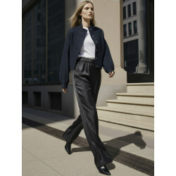 Hypedrop Hdmegan hw loose satin pant