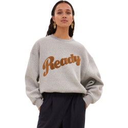 By-Bar Amsterdam Bibi ready sweater grey melee