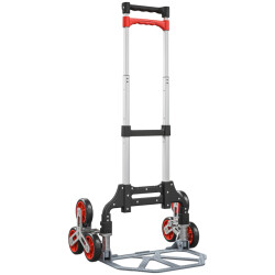 4goodz Steekwagen trapklimmer opvouwbaar trolley max70kg -