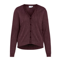 Vila Vivermei l/s glitter knit cardigan/
