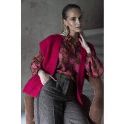 Geisha 53909-20 480 blouse burgundy/fuchsia
