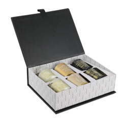 WDMT Luxe geurkaarsen cadeaubox – 6 kaarsen voor ontspanning & sfeer