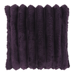 Unique Living sierkussen romee 50x50cm dark purple