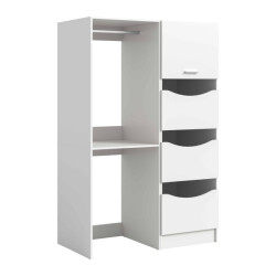 Furnilux Wasmachine ombouw 2 delige set (wasmachinekast en waskast) -