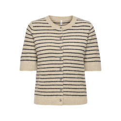 Only onlchester life ss stripe cardi cc 15361025 humus