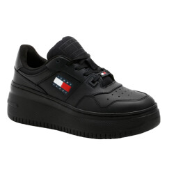 Tommy Hilfiger Dames tjw retro leren basketbalschoenen