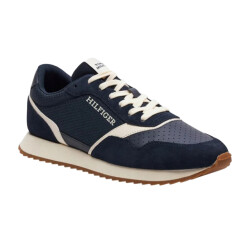 Tommy Hilfiger Heren evo colorama leren hardlooptrainers
