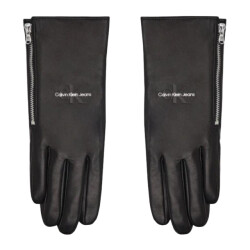 Calvin Klein Dames leren logohandschoenen