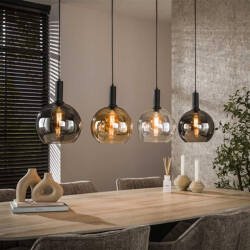 Hoyz hanglamp sfera tricolore 4-lichts artic