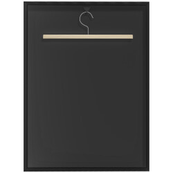 4goodz Shirt display aluminium frame 60x4x80cm -