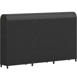 4goodz Haardhoutrek met cover 300kg 199x30x121cm -