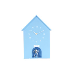 Karlsson wandklok dog house zacht