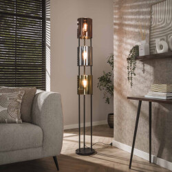 Hoyz vloerlamp lucente tricolore 3-lichts artic