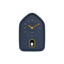 Karlsson wandklok modern doggy donker- Ø29,1cm