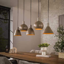 Hoyz hanglamp metallo mix 5-lichts -