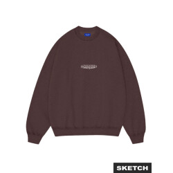Jack & Jones Jorbleecker aop box sweat crew neck bordeaux