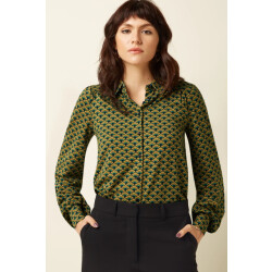 King Louie Carina blouse frio 10164 spruced green