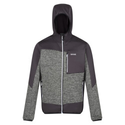 Regatta Heren cadford vi marl fleecejas met capuchon
