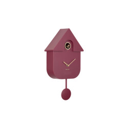 Karlsson wandklok modern cuckoo oro dark mauve