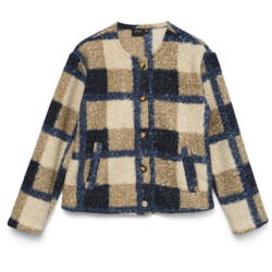 Vero Moda vmtara short jacket ga boo 10338206 dark denim