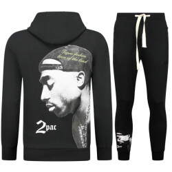 Top-Star Tupac trainingspak hoodie 2pac joggingpak hoodie