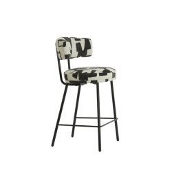 Light & Living barkruk harvie 51x52.5x93 cm / wit
