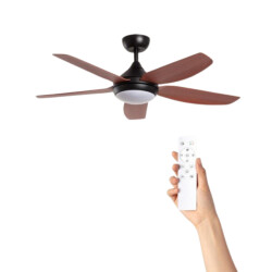 Ventiluxe Dimbare plafondventilator sandstrom Ø122cm kwalitatief & stijlvol