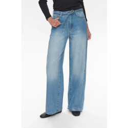 Nümph Nubrooklyn jeans glam 706221 blue denim silver foil