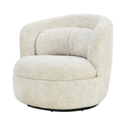 Livingfurn fauteuil britt cream 85x84x76cm