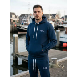 Indigo Denim Denim joggingpak heren navy pagent