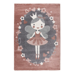 Muratap Kindervloerkleed happy – zacht vloerkleed – speelkleed voor kinderkamer – -