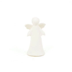House Vitamin Ledlight angel ceramics white 7x5x13cm