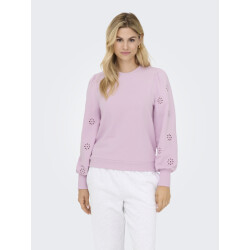 Only Onlfemme l/s puff embroidery ub swt
