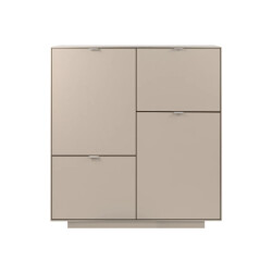 CaliCosy Dressoir met 4 deuren decor zand l187 cm vika